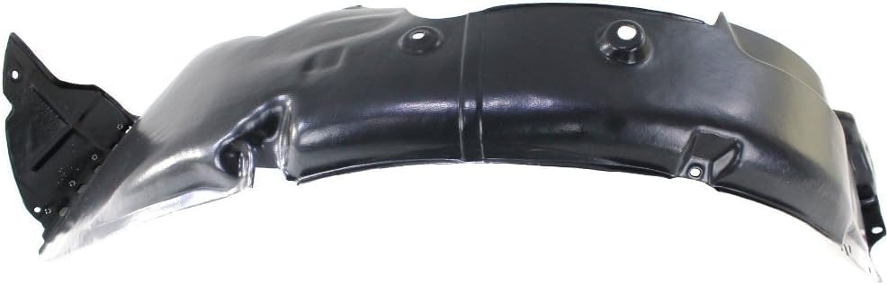 Front Fender Liner Left Driver Side Direct Replacement Compatible With 2013 Hyundai Veloster HY1248151 868112V500
