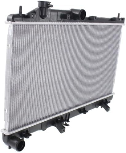 Front Radiator Aluminum Core Direct Replacement Compatible With 2012-2016 Subaru Impreza SU3010656 45119AG010