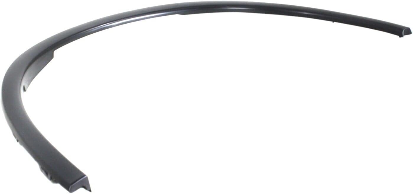 Front Wheel Opening Molding Primed Left Driver Side Direct Replacement Compatible With 2011-2022 Dodge Durango CH1290114 1RK21TZZAE