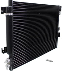 Front AC Condenser Aluminum Core Direct Replacement Compatible With 2007-2017 Jeep Patriot / 2010-2012 Dodge Caliber / 2011-2017 Compass CH3030246 68078975AB