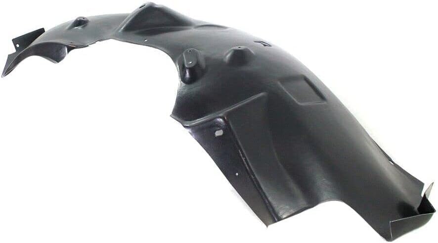 Front Fender Liner Left Driver Side Direct Replacement Compatible With 2008-2010 Ford F-Series Super Duty FO1248147 8C3Z16055D