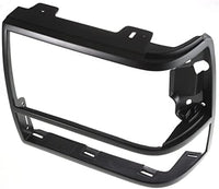 SET Of 2 Front Head Light Door Bezel Black Left Driver & Right Passenger Side Direct Replacement Compatible With 1998-1992 Ford Ranger / 1991-1994 Explorer FO2513110 FO2512112