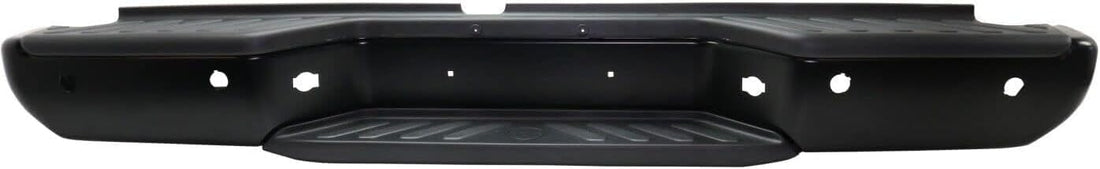 Rear Step Bumper Powdercoated Black Steel Direct Replacement Compatible With 2013-2021 Nissan Frontier NI1103126 850229BF1E-PFM