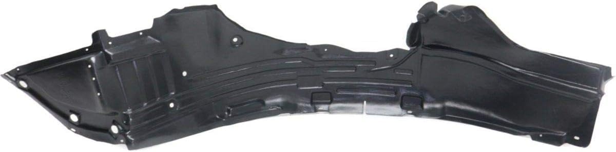 Front Fender Liner Right Passenger Side Direct Replacement Compatible With 2009-2014 Nissan Maxima NI1249119 63842ZX70A