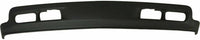 Front Bumper Chrome + Upper Cover Textured + Lower Valance + Fog Light Right & Left Side Direct Replacement Compatible With Chevrolet Silverado 1999-2002 / Tahoe/Suburban 2000-2004