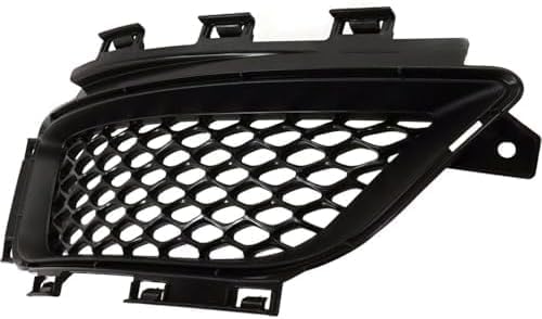 Set Of 2 Front Bumper Grille Primed Plastic Right Passenger & Left Driver Side Direct Replacement Compatible With 2015-2022 Chrysler 300 CH1039193 CH1038193 68231612AA 68231613AA