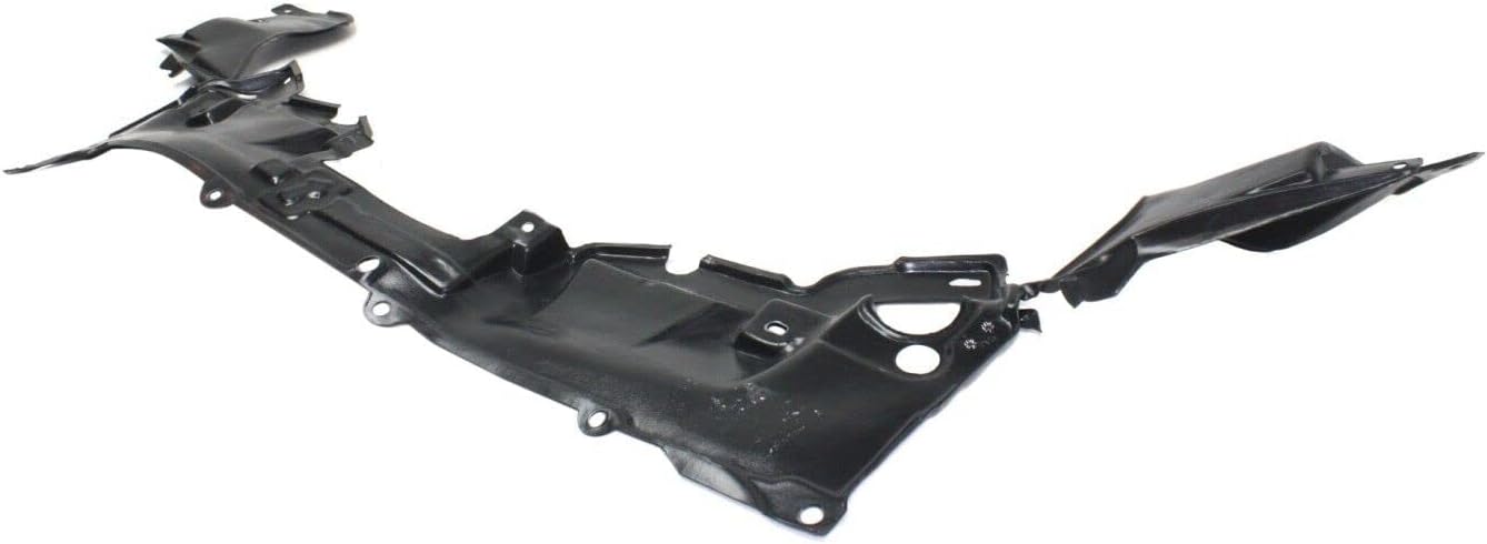 Front Engine Splash Shield Direct Replacement Compatible with 2012-2015 Honda Civic / 2013-2015 Acura ILX HO1228136 74111TR3A00
