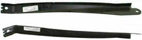 Front Bumper Plate & Outer Mounting Brackets Steel Left Driver & Right Passenger Side Direct Replacement Compatible With 2005-2007 Ford F-Series FO1067163 FO1066163 FO1067164