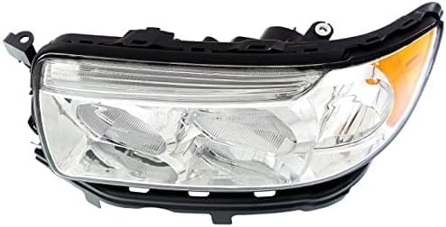 Set Of 2 Front Head Light Assembly Halogen Right Passenger & Left Driver Side Direct Replacement Compatible With 2006-2008 Subaru Forester SU2502119 SU2503119 84001SA471 84001SA461