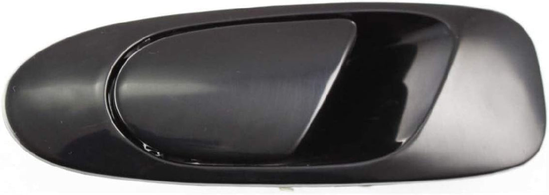 Rear Exterior Door Handle Smooth Black Left Driver Side Direct Replacement Compatible with 1992-1995 Honda Civic HO1520102 72680SR4J01ZC