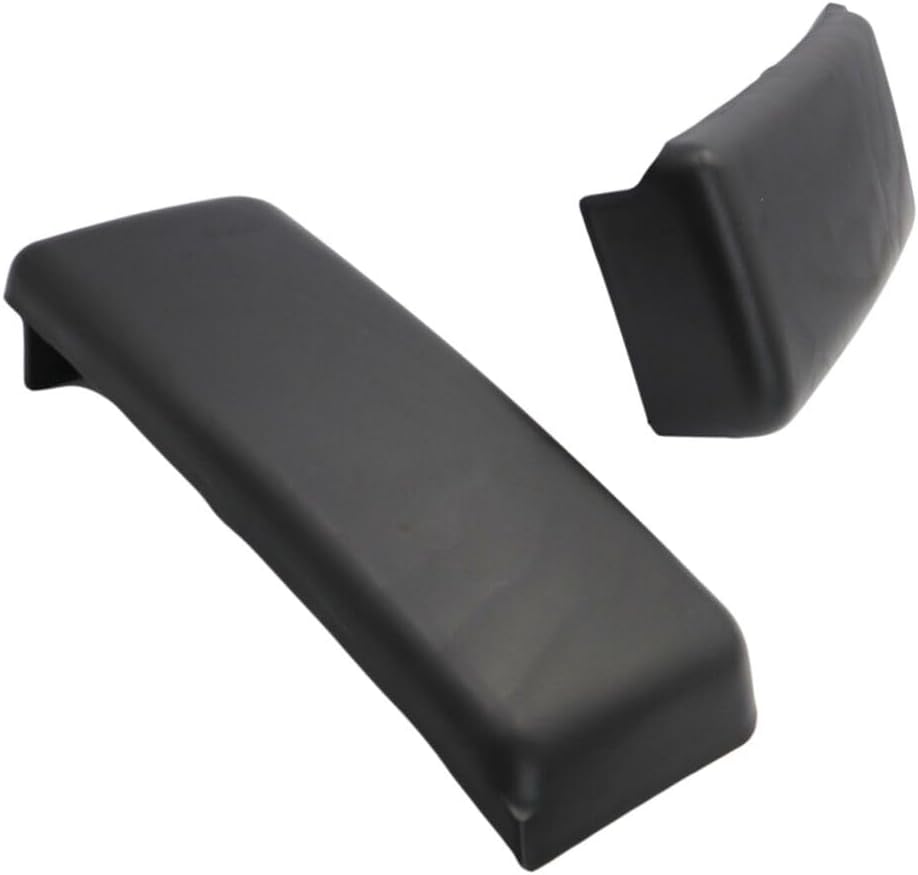 Set of 2 Front Bumper Molding Textured Left Driver & Right Passenger Side Direct Replacement Compatible With 2009-2014 Ford F-150 FO1053100 9L3Z17E810B