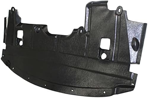 Set of 3 Front Engine Splash Shield Under Cover Direct Replacement Compatible with 2007-2009 Nissan Altima NI1228128 NI1251139 NI1250139 75890JA00E 64838JA00A 64838JA00B 64839JA00A