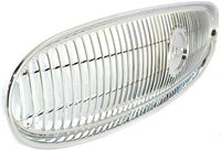 Front Grille Chrome Shell And Insert Direct Replacement Compatible With 2000-2005 Buick LeSabre GM1200427 25767965