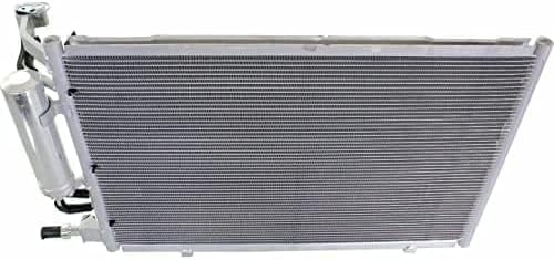 Front A/C Condenser Aluminum Core Direct Replacement Compatible With 2011-2013 Ford Fiesta FO3030228 AE8Z19712A