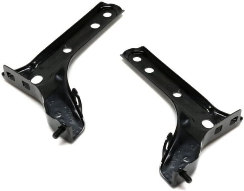 Set Of 2 Front Bumper Retainer Steel Left Driver & Right Passenger Side Direct Replacement Compatible With 2002-2006 Toyota Camry TO1067135 TO1066135