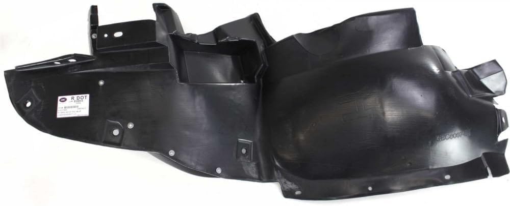 Front Section Fender Liner Left Driver Side Direct Replacement Compatible With 1999-2004 Pontiac Grand Am GM1248133 22618673