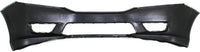 Front Bumper Cover Primed Direct Replacement Compatible With 2013-2015 Honda Accord HO1000288 04711T2AA90ZZ
