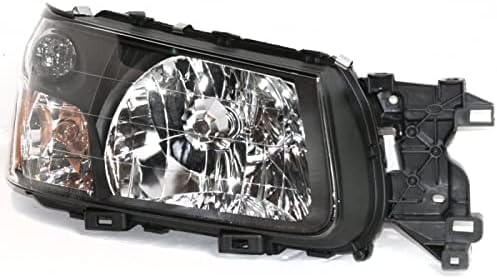 Set Of 2 Front Headlight Assembly Right Passenger & Left Driver Side Direct Replacement Compatible With 2003-2004 Subaru Forester SU2502111 SU2503111 84001SA030 84001SA020