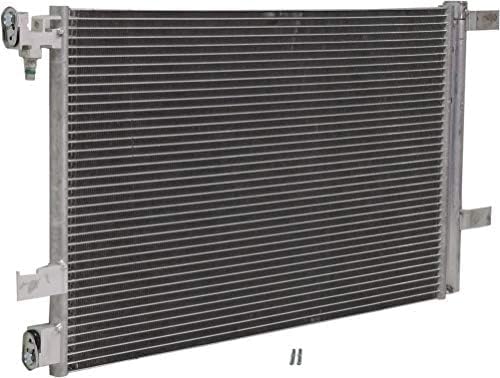 Front A/C Condenser Aluminum Core Direct Replacement Compatible With 2010-2016 Buick LaCrosse 2014-2020 Chevrolet Impala/Malibu/Cadillac XTS/Allure GM3030285 23305638