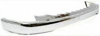 Front Bumper Face Bar Chrome + Upper Filler + Lower Valance Primed Direct Replacement Compatible With 2001-2004 Toyota Tacoma 2WD TO1087112 TO1002174 TO1095131 52119AD010 52101AD030