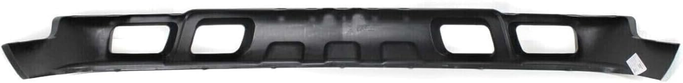 Front Bumper Lower Valance Air Deflector Gray + Extension Textured Direct Replacement Compatible With 2003-2006 Chevrolet Silverado / 2005-2006 Avalanche GM1092173 GM1092200 10367213