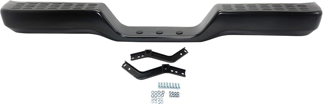 Step Bumper Assembly Primed With Mounting Brackets Direct Replacement For Toyota Pickup Premium Level Trim 1989-1995 002283591101-PFM RT82620011