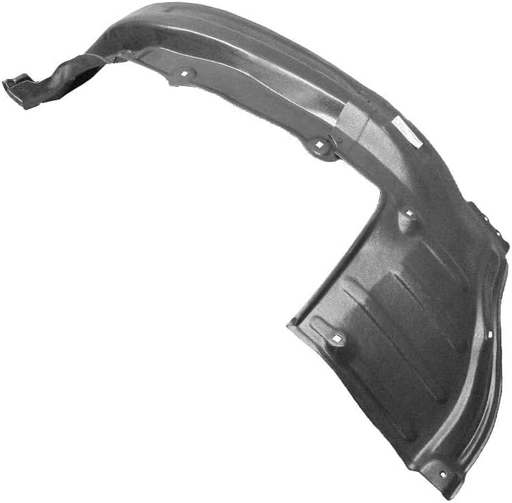 Front Fender Liner Rear Section Right Passenger Side Direct Replacement Compatible With 2007-2013 Toyota Tundra / 2008-2020 Sequoia TO1249145 538070C020