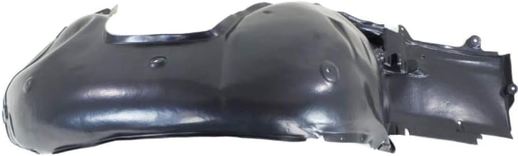Front Fender Liner Rear Section Left Driver Side Direct Replacement Compatible With 1999-2005 BMW 3-Series BM1250103 51717039677