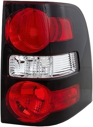 Set Of 2 Tail Light Lens And Housing Right Passenger & Left Driver Side Direct Replacement Compatible With 2006-2010 Ford Explorer FO2819140 FO2818140 FO2800195 6L2Z13404CA