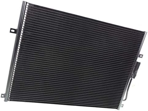 Front A/C Condenser Aluminum Core Direct Replacement Compatible With 1999-2003 Jeep Grand Cherokee CH3030152 55115918AE