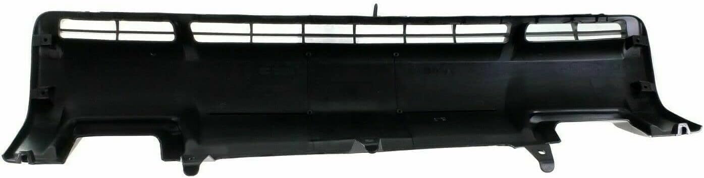 AUTOS PARTS PLUS Front Bumper Face Bar Chrome Steel Without Park Assist Sensor Holes + Upper Cover Primed + Lower Valance Panel Textured Direct Replacement Compatible With 2010-2013 Toyota Tundra