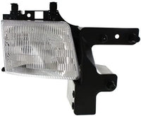 Set Of 2 Front Headlight Assembly Right Passenger & Left Driver Side Direct Replacement Compatible With 1998-2003 Dodge Ram Full Size Van CH2502118 CH2503118 55076525AC 55076524AC