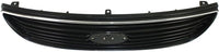 Front Grille Chrome Shell And Primed Insert Plastic Direct Replacement Compatible With 2006-2008 Kia Magentis/Optima KI1200122 863502G100
