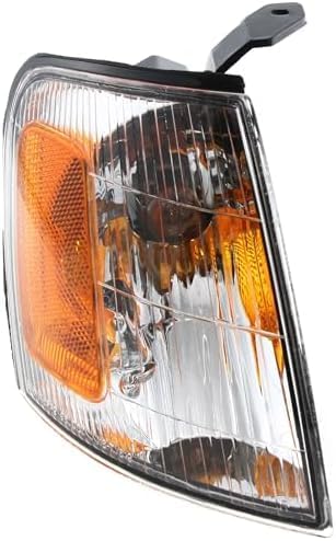 Set Of 2 Front Corner Light Assembly Plastic Left Driver & Right Passenger Side Direct Replacement Compatible With 1998-1999 Toyota Avalon TO2521153 TO2520153 81510AC030 81520AC030