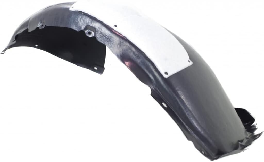 Front Fender Liner Rear Section Left Driver Side Direct Replacement Compatible With 2018-2021 Volkswagen Golf / 2015-2020 e-Golf VW1248146 5G0805969P