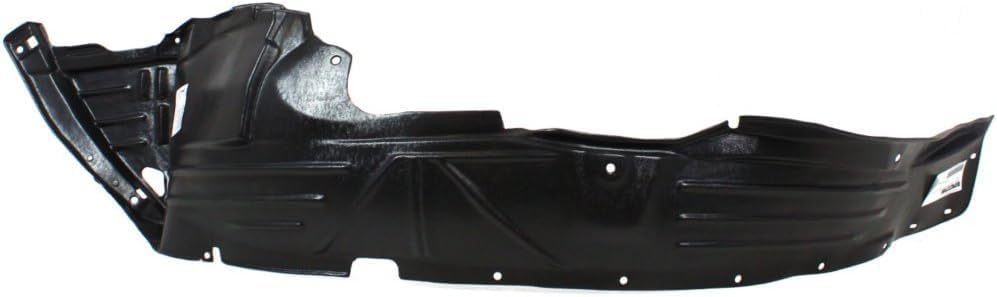 Front Fender Liner Left Driver Side Direct Replacement Compatible With 2007-2008 Honda Element HO1248129 74151SCVA90