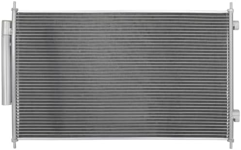 Front A/C Condenser Aluminum Core Direct Replacement Compatible With 2016-2022 Honda HR-V HO3030162 80110T7WA01