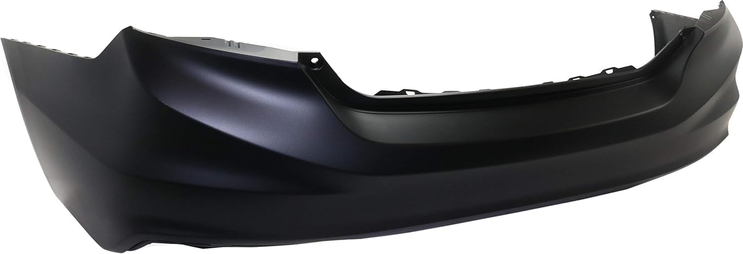 Rear Bumper Upper Cover Primed Direct Replacement Compatible With 2013-2015 Honda Civic HO1100284 04715TR7A80ZZ