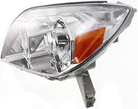 Set Of 2 Front Head Light Assembly Lens And Housing Plastic Left Driver & Right Passenger Side Direct Replacement Compatible With 2003-2005 Toyota 4Runner TO2502146 TO2503146