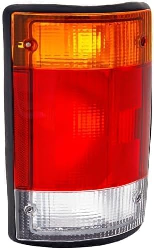Set Of 2 Tail Light Lens And Housing Right Passenger & Left Driver Side Direct Replacement Compatible With 1992-1994 Econoline Van FO2801115 FO2800115 F2UZ13404A F2UZ13405A
