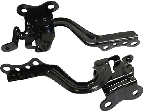Set of 2 Front Hood Hinge Right Passenger & Left Driver Side Direct Replacement Compatible with 2012-2017 Toyota Prius C TO1236235 TO1236236 5341052350 5342052360