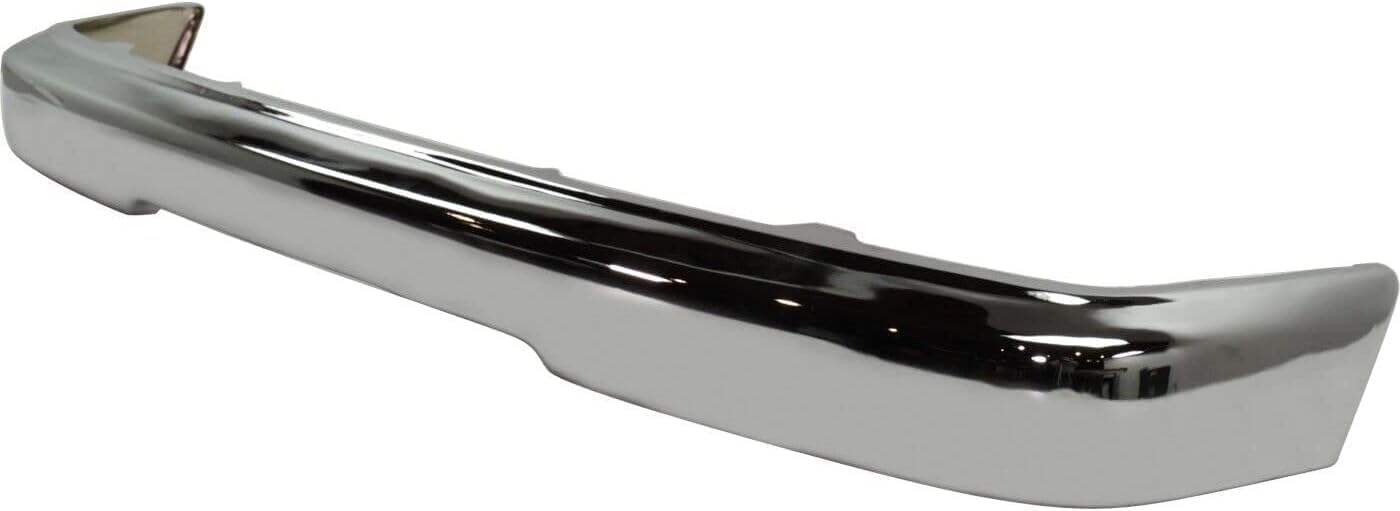 Front Bumper Chrome Steel Direct Replacement Compatible With Toyota Tacoma 1995-1997 TO1002156 5210104080