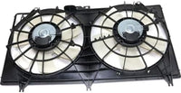 Front Radiator Dual Fan Assembly Plastic Direct Replacement Compatible with 2012-2015 Chevrolet Camaro GM3115245 22762592-PFM