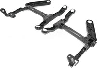 Set Of 2 Front Fog Light Mounting Bracket Left Driver & Right Passenger Side Direct Replacement Compatible With 2013-2018 RAM Pickup 1500/2019-2021 Classic-1500 CH1061108 68232454AA