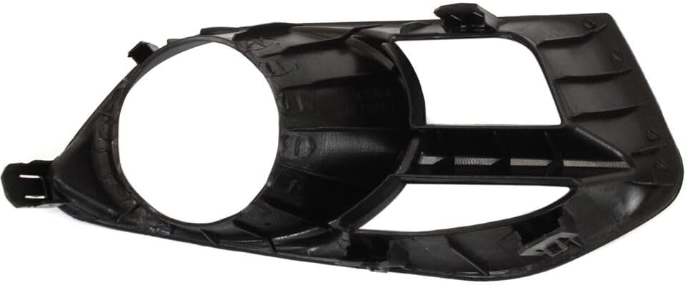 Front Fog Light Trim Molding Textured Left Driver Side Direct Replacement Compatible With 2011-2014 Nissan Murano NI1038116 620751GR0A