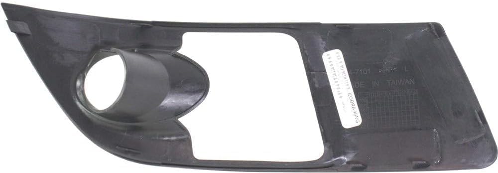 Front Fog Light Molding Primed Left Driver Side Direct Replacement Compatible With 2007-2010 Saturn Outlook GM1038107 15947965
