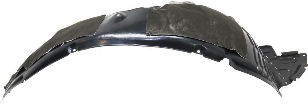 Front Fender Liner Right Passenger Side Direct Replacement Compatible With 2013-2016 Hyundai Santa Fe HY1249129 86812B8000