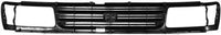 Front Grille Assembly Painted Gray Shell And Insert With Headlight Holes & Emblem Provision Direct Replacement Compatible With 1993-1998 Toyota T100 TO1200191 5311134010