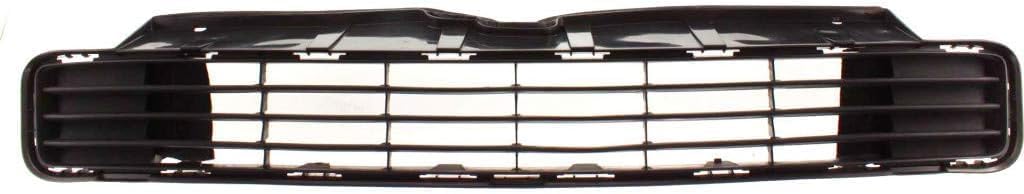 Front Bumper Grille Textured Gray Plastic Direct Replacement Compatible With 2010-2011 Toyota Prius TO1036122 5311247040