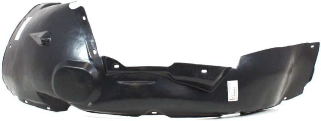 Front Fender Liner Right Passenger Side Direct Replacement Compatible With 2002-2004 Volkswagen Passat VW1251103 3B7809962A01C